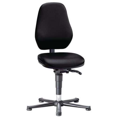 Pracovní laboratorní žídle Bimos Basic 9132 s kluzáky