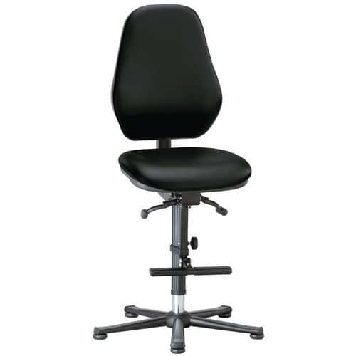 Pracovní laboratorní židle Bimos Basic 9137 s kluzáky