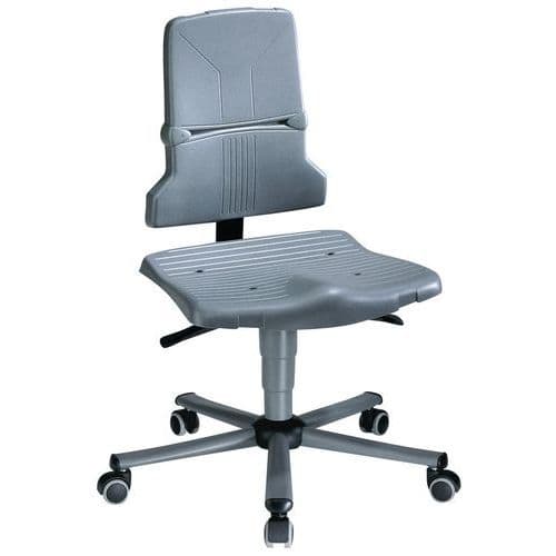 Dílenská židle Bimos Sintec 9803 s podnožkou