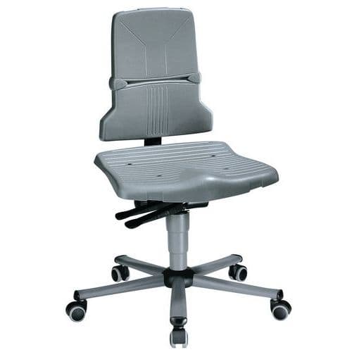 Dílenská židle Bimos Sintec 9823 s podnožkou