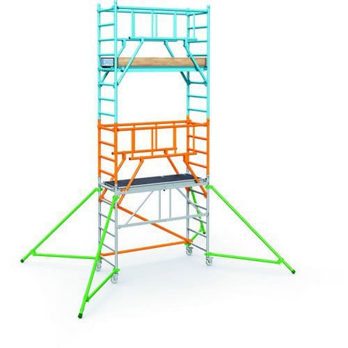 Balíček zástěn Zarges PaxTower Balíček zástěn slouží jako příslušenství pro vyšší bezpečnost lešení PaxTower 1T a S-PLUS 1T.<br />Obsahuje 2x příčnou desku