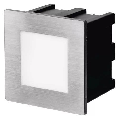 LED orientační vestavné svítidlo AMAL 80×80