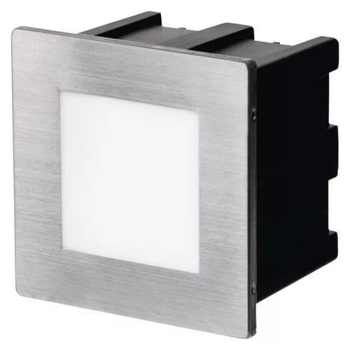 LED orientační vestavné svítidlo AMAL 80×80