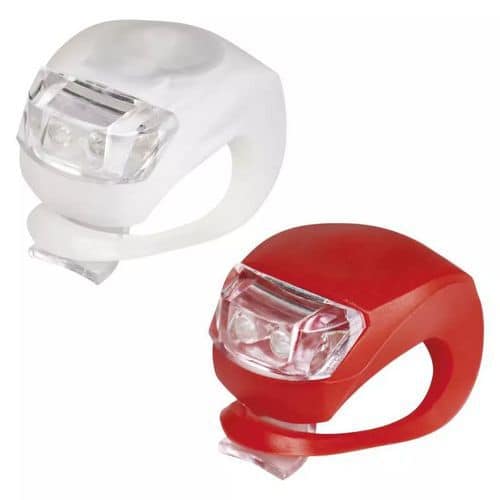 LED přední + zadní svítilna na kolo P3921