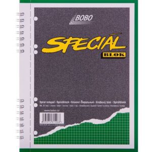 Blok A5 special s kovovou boční spirálou