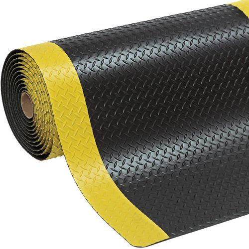 Protiúnavová průmyslová rohož Cushion Trax s diamantovým povrchem