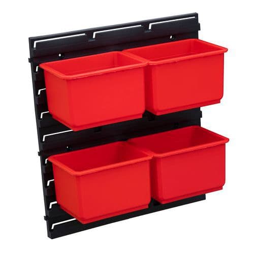 Sada přihrádek s držákem QBRICK System