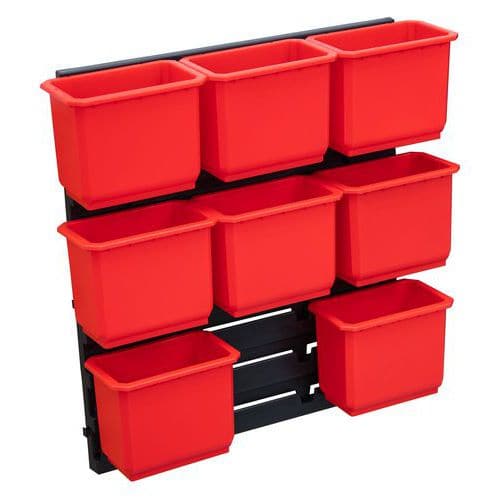 Sada přihrádek s držákem QBRICK System