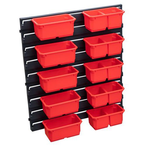 Sada přihrádek s držákem QBRICK System