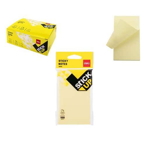 Bloček samolepící DELI STICK UP 76 x 126mm