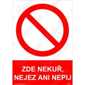 Zde nekuř