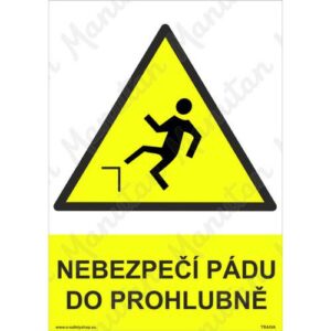 Nebezpeční pádu do prohlubně