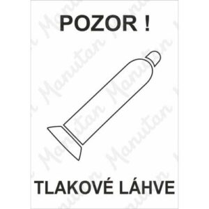 Pozor tlakové láhve