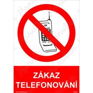 Zákaz telefonování
