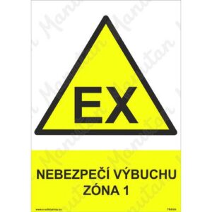 Exploze nebezpečí výbuchu zóna 1
