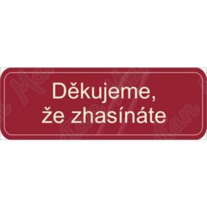 Děkujeme
