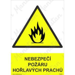 Nebezpečí požáru hořlavých prachů