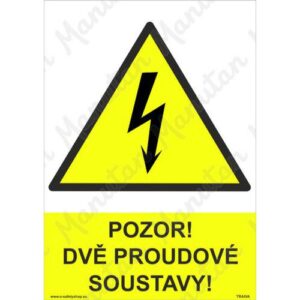 Pozor dvě proudové soustavy