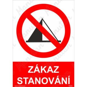 Zákaz stanování