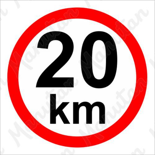 Omezení rychlosti 20 km/h