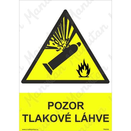 Pozor tlakové láhve