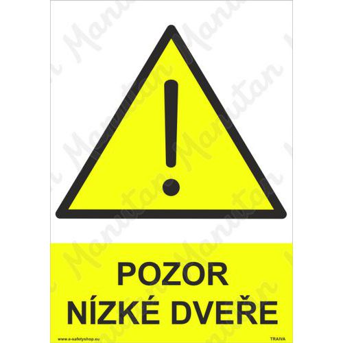 Pozor nízké dveře