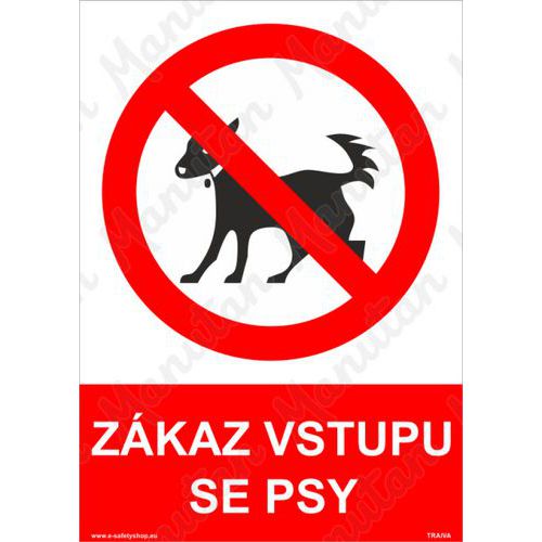 Zákaz vstupu se psy