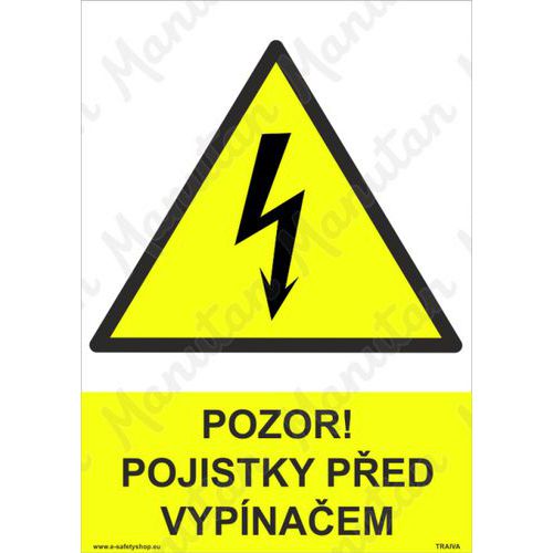 Pozor pojistky před vypínačem