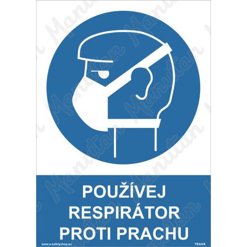 Používej respirátor proti prachu