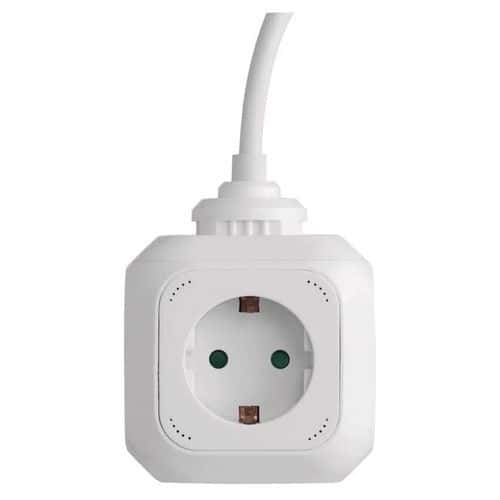 Prodlužovací kabel - kostka s USB