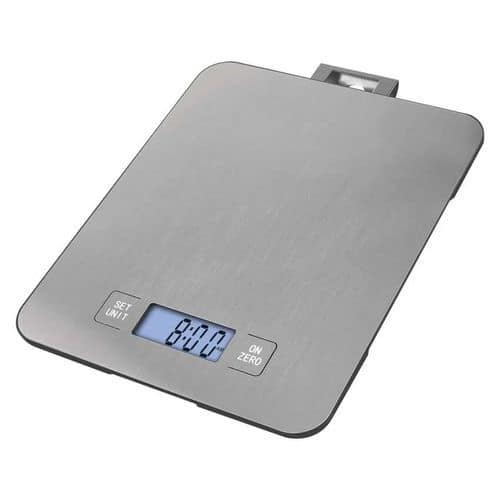Digitální kuchyňská váha Emos EV023 Stříbrná kuchyňská váha s nerezovým povrchem s funkcí TARE.<br />Maximální nosnost do 15 kg.<br />Vážení s přesností 1 g