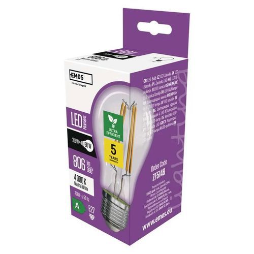 LED žárovka Filament A60