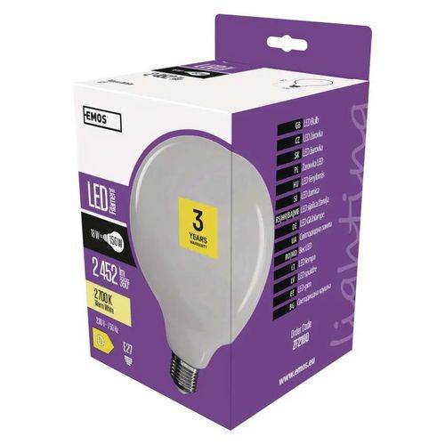 LED žárovka Filament Globe