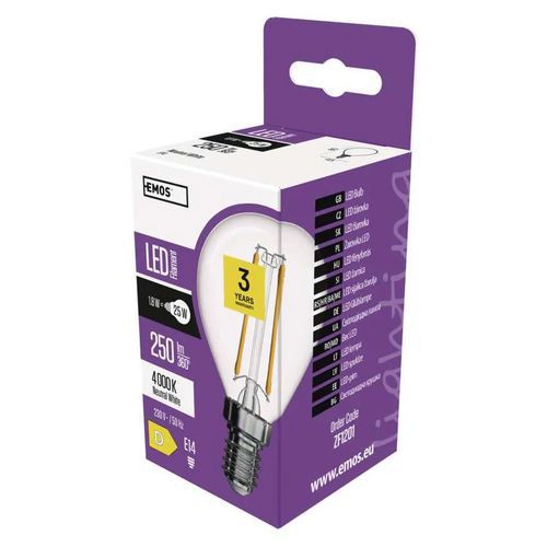 LED žárovka Filament Mini Globe