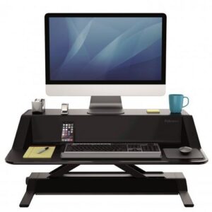 Pracovní stanice Fellowes Sit-Stand Lotus černá Pracovní stanice