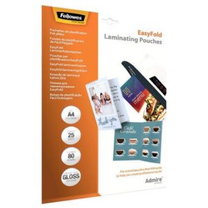 Laminovací fólie Fellowes A4 80 mic lesklé snadné složení