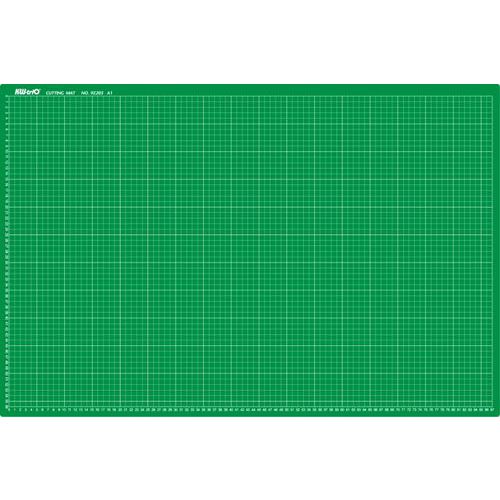 Řezací podložka KW-Trio A1 Řezací podložka pro formát A1. Rozměry 60×90 cm. Slouží jako pevný podklad pro řezání odlamovacím nebo rotačním nožem. Podložka o tloušťce 3 mm je vyrobena ze tří vrstev materiálu