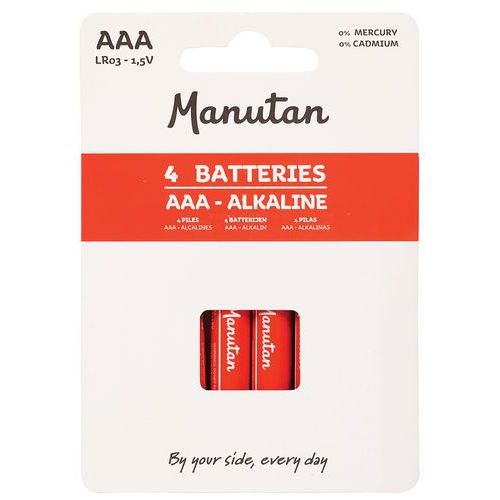 Alkalická baterie Manutan Expert AAA (LR03)