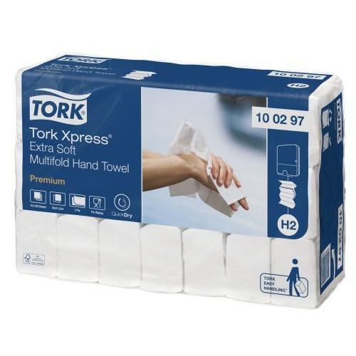 Papírové ručníky skládané Tork Xpress PREMIUM Extra Soft bílá TAD H2