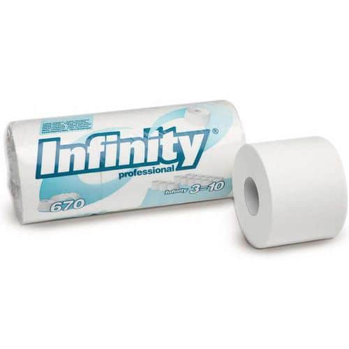 Toaletní papír Celtex Infinity 2vrstvy 670 útržků bílý