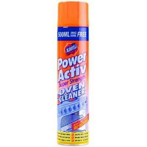 Xanto pěna na trouby Power Activ 600ml Xanto pěna na trouby Power Activ. Snadno a účinně odstraňuje veškeré silně usazené mastné nečistoty a připáleniny
