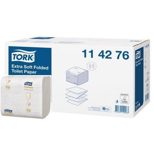 Toaletní papír skládaný Tork PREMIUM Soft 2vrstvy T3