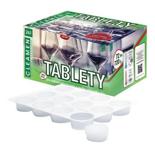 Cleamen 261 tablety - restaurační sklo