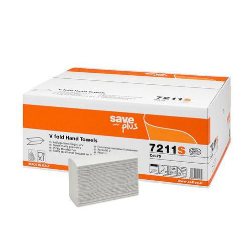 Papírové ručníky skládané Celtex S-Plus Multifold 2vrstvy