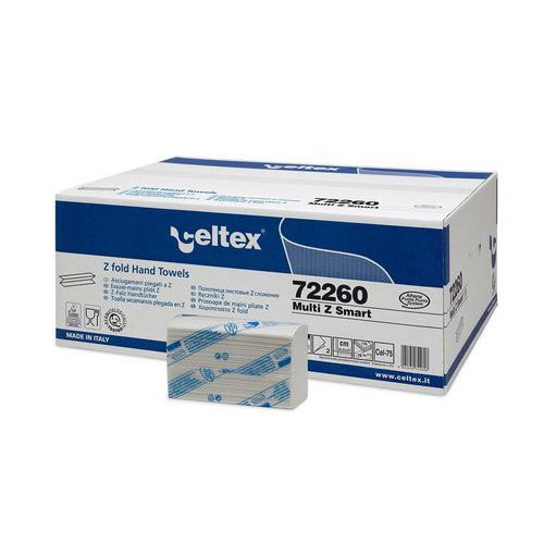 Papírové ručníky skládané Celtex Multi Z Smart bílá