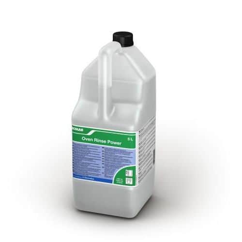 Oplachový přípravek pro automatické čištění konvektomatů Oven Rinse Power 5l Oplachový přípravek pro trouby s integrovaným čistícím systémem. Speciální receptura zajišťuje neutralizaci zbytkové alkality