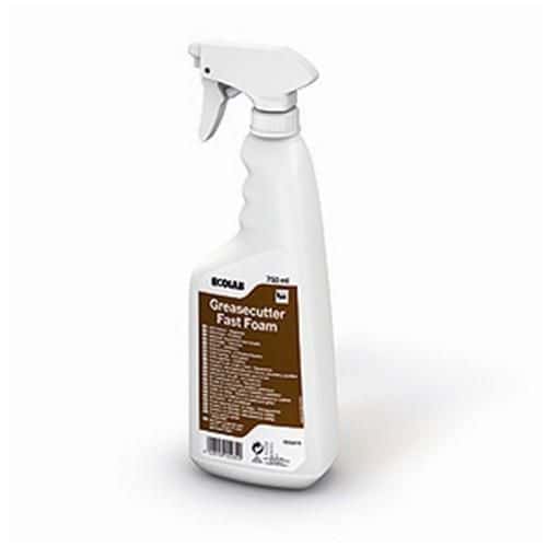Čistící a odmašťovací prostředek Greasecutter Fast Foam 750ml Vysoce účinný přípravek pro odstraňování silného mastného znečištění. Bez velké mechanické námahy odstraní zbytky po pečených