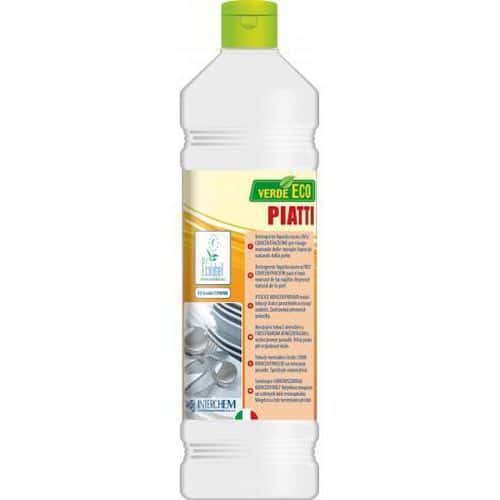 Detergent pro ruční mytí nádobí VERDE ECO PIATTI 1l Jemný