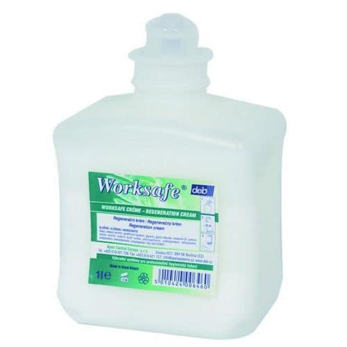 Regenerační krém WS DEB Pure Restore 1L Regenerační krém WS Deb Pure Restore je určený pro použití po ukončení práce