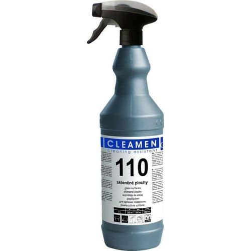 Cleamen 110 - skleněné plochy 1l Prostředek je určen k mytí oken